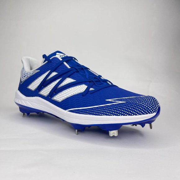 Adidas Afterburner 7 Royal Blue White Baseball Cleats Size 11 FV9391